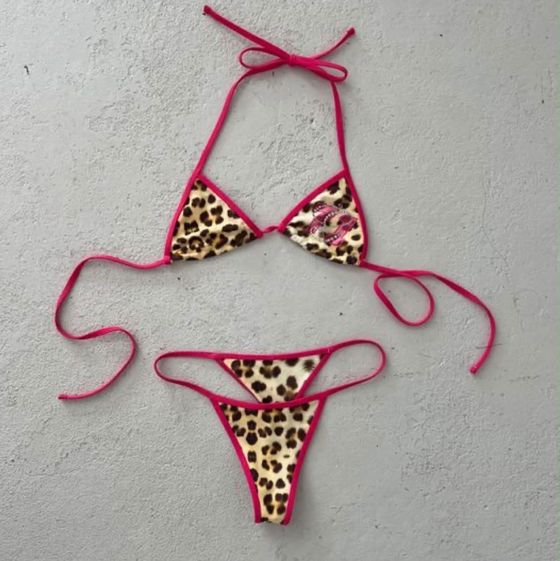 Leopard Lace Lingerie Set