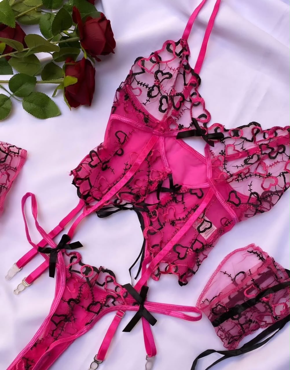 Romantic Lace Lingerie Set